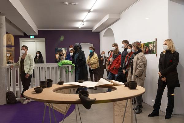 Exhibit Eschenbachgasse: The Poiesis of Composting (09.10.2021 - 12.02.2022) Foto: eSeL.at - Lorenz Seidler Foto: eSeL Lorenz Seidler
