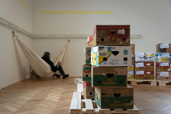 Exhibit Galerie / Akademie der Bildenden Künste Wien: Thicket of Ideas - Thicket of Times. Studierende der Akademie im Dialog mit Raqs Media Collective (09.10.2021 - 30.01.2022) 
Foto: eSeL.at - Lorenz Seidler Foto: eSeL Lorenz Seidler