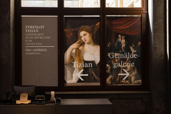Kunsthistorisches Museum: Tizians Frauenbild. Schönheit – Liebe – Poesie (15.10.2021 - 16.1.20222) Foto: eSeL.at - Lorenz Seidler Foto: eSeL Lorenz Seidler