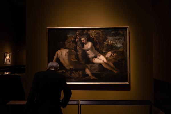 Kunsthistorisches Museum: Tizians Frauenbild. Schönheit – Liebe – Poesie (15.10.2021 - 16.1.20222) Foto: eSeL.at - Lorenz Seidler Foto: eSeL Lorenz Seidler