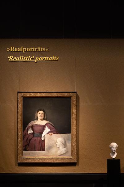 Kunsthistorisches Museum: Tizians Frauenbild. Schönheit – Liebe – Poesie (15.10.2021 - 16.1.20222) Foto: eSeL.at - Lorenz Seidler Foto: eSeL Lorenz Seidler