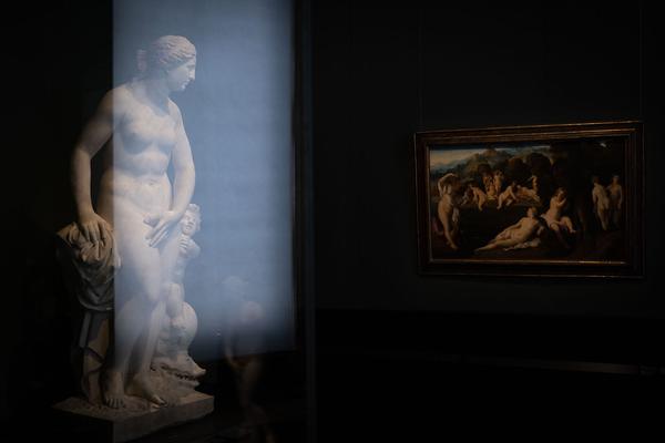 Kunsthistorisches Museum: Tizians Frauenbild. Schönheit – Liebe – Poesie (15.10.2021 - 16.1.20222) Foto: eSeL.at - Lorenz Seidler Foto: eSeL Lorenz Seidler