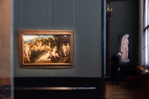 Kunsthistorisches Museum: Tizians Frauenbild. Schönheit – Liebe – Poesie (15.10.2021 - 16.1.20222) Foto: eSeL.at - Lorenz Seidler Foto: eSeL Lorenz Seidler