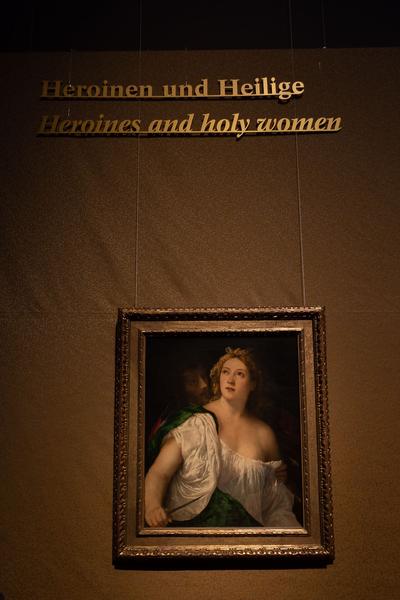 Kunsthistorisches Museum: Tizians Frauenbild. Schönheit – Liebe – Poesie (15.10.2021 - 16.1.20222) Foto: eSeL.at - Lorenz Seidler Foto: eSeL Lorenz Seidler