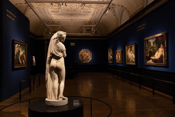 Kunsthistorisches Museum: Tizians Frauenbild. Schönheit – Liebe – Poesie (15.10.2021 - 16.1.20222) Foto: eSeL.at - Lorenz Seidler Foto: eSeL Lorenz Seidler