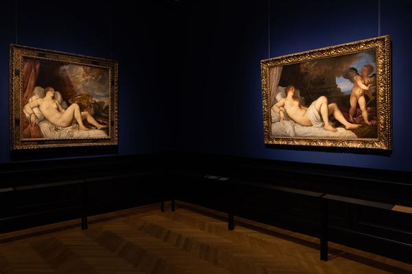 Kunsthistorisches Museum: Tizians Frauenbild. Schönheit – Liebe – Poesie (15.10.2021 - 16.1.20222) Foto: eSeL.at - Lorenz Seidler Foto: eSeL Lorenz Seidler