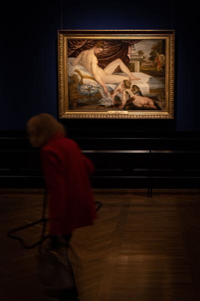 Kunsthistorisches Museum: Tizians Frauenbild. Schönheit – Liebe – Poesie (15.10.2021 - 16.1.20222) Foto: eSeL.at - Lorenz Seidler Foto: eSeL Lorenz Seidler