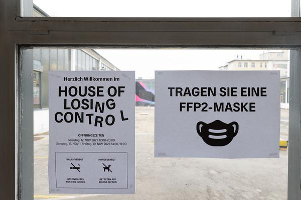 VIENNA ART WEEK 2021: House of Losing Control (press preview, 12.11.2021) Fotos: eSeL.at - Lorenz Seidler Foto: eSeL Lorenz Seidler