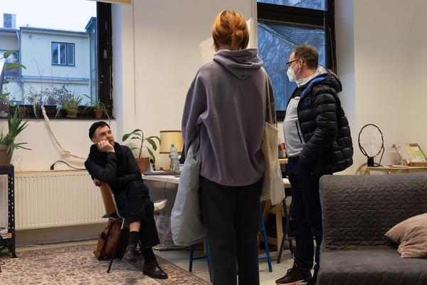 VIENNA ART WEEK 2021: Open Studio Day (Creative Cluster 1050, 13.11.2021) Foto: eSeL.at - Lorenz Seidler Foto: eSeL Lorenz Seidler
