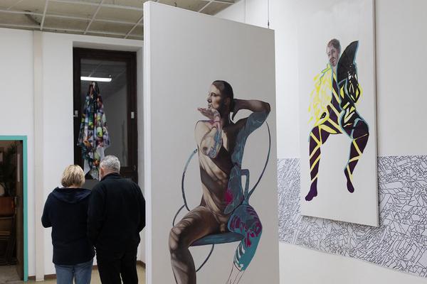 VIENNA ART WEEK 2021: Open Studio Day (Creative Cluster 1050, 13.11.2021) Foto: eSeL.at - Lorenz Seidler Foto: eSeL Lorenz Seidler