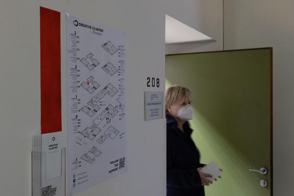 VIENNA ART WEEK 2021: Open Studio Day (Creative Cluster 1050, 13.11.2021) Foto: eSeL.at - Lorenz Seidler Foto: eSeL Lorenz Seidler