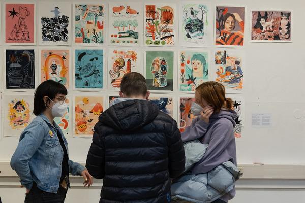 VIENNA ART WEEK 2021: Open Studio Day (Creative Cluster 1050, 13.11.2021) Foto: eSeL.at - Lorenz Seidler Foto: eSeL Lorenz Seidler