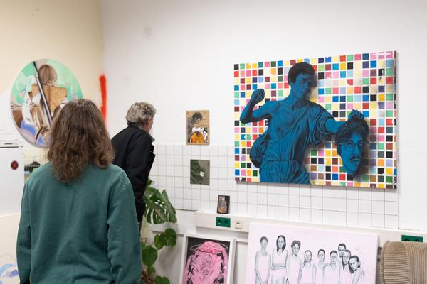 VIENNA ART WEEK 2021: Open Studio Day (Creative Cluster 1050, 13.11.2021) Foto: eSeL.at - Lorenz Seidler Foto: eSeL Lorenz Seidler