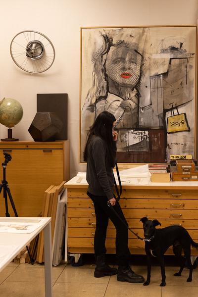 VIENNA ART WEEK 2021: Open Studio Day (Creative Cluster 1050, 13.11.2021) Foto: eSeL.at - Lorenz Seidler Foto: eSeL Lorenz Seidler