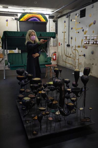 Kunst Haus Wien: Ines Doujak - Landschaftsmalerei (28.05. - 03.10.2021) https://www.kunsthauswien.com/de/ausstellungen/ines-doujak | Foto: eSeL Foto: eSeL.at - Lorenz Seidler