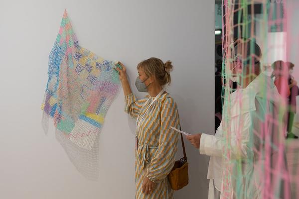 Vienna Contemporary 2021 (Alte Post, 2.9. - 5.9.2021) Foto: eSeL Foto: eSeL Lorenz Seidler