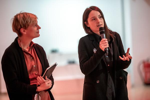 Kunstraum Niederösterreich: Wake Words (1.10. - 27.11.2021, Eröffnung) Fotos: eSeL.at - Felix Kubitza Foto: eSeL.at - Felix Kubitza