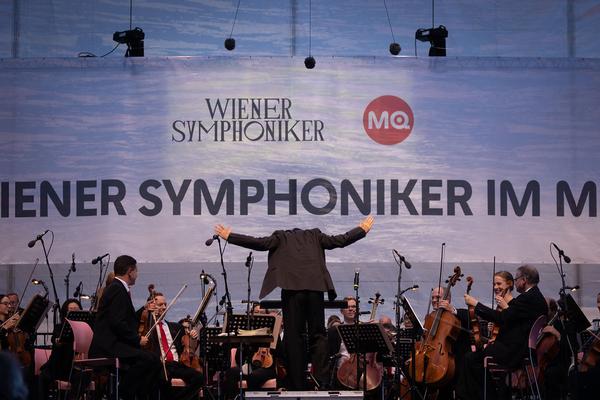 MuseumsQuartier Wien: Konzert Wiener Symphoniker (26.9.2021) Foto: eSeL.at - Lorenz Seidler Foto: eSeL Lorenz Seidler