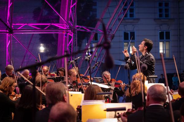 MuseumsQuartier Wien: Konzert Wiener Symphoniker (26.9.2021) Foto: eSeL.at - Lorenz Seidler Foto: eSeL Lorenz Seidler