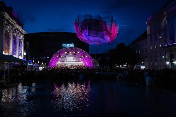 MuseumsQuartier Wien: Konzert Wiener Symphoniker (26.9.2021) Foto: eSeL.at - Lorenz Seidler Foto: eSeL Lorenz Seidler