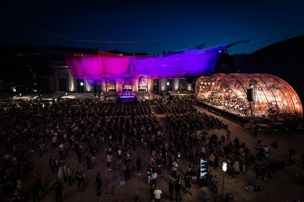 MuseumsQuartier Wien: Konzert Wiener Symphoniker (26.9.2021) Foto: eSeL.at - Lorenz Seidler Foto: eSeL Lorenz Seidler