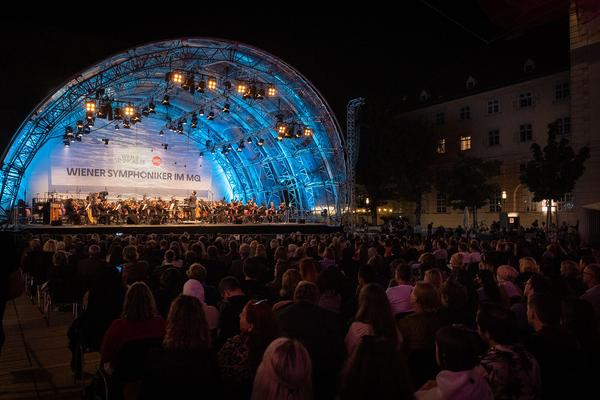 MuseumsQuartier Wien: Konzert Wiener Symphoniker (26.9.2021) Foto: eSeL.at - Lorenz Seidler Foto: eSeL Lorenz Seidler