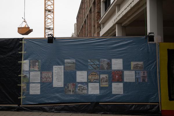 Wien Museum Karlsplatz (Baustellenzaun): Wojciech Czaja - „Almost" (vor Eröffnung, 11.2. - 28.3.2021) https://esel.at/termin/108211 | Foto: eSeL Foto: eSeL.at - Lorenz Seidler