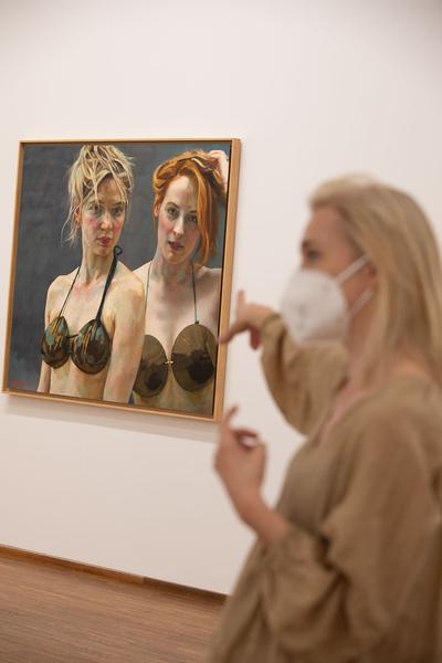 Albertina: Xenia Hausner - True Lies (ab 3.5.2021) https://www.albertina.at/ausstellungen/xenia-hausner-true-lies | Foto: eSeL Foto: eSeL.at - Lorenz Seidler