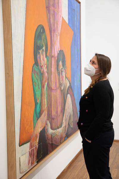Albertina: Xenia Hausner - True Lies (ab 3.5.2021) https://www.albertina.at/ausstellungen/xenia-hausner-true-lies | Foto: eSeL Foto: eSeL.at - Lorenz Seidler