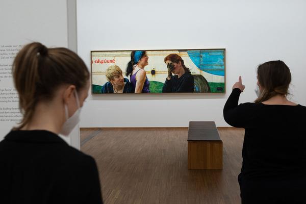 Albertina: Xenia Hausner - True Lies (ab 3.5.2021) https://www.albertina.at/ausstellungen/xenia-hausner-true-lies | Foto: eSeL Foto: eSeL.at - Lorenz Seidler