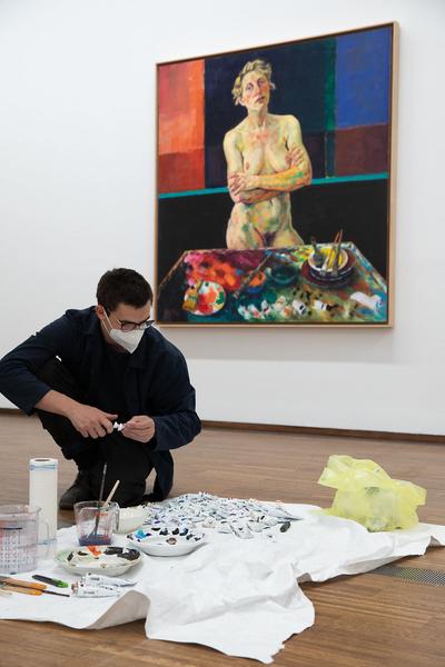 Albertina: Xenia Hausner - True Lies (ab 3.5.2021) https://www.albertina.at/ausstellungen/xenia-hausner-true-lies | Foto: eSeL Foto: eSeL.at - Lorenz Seidler