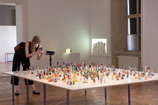 Volkskundemuseum Wien: Zwischen den Dingen. Künstlerische Perspektiven zur materiellen Kultur der Gegenwart (10.9. – 21.11.2021) Foto: eSeL.at - Lorenz Seidler Foto: eSeL Lorenz Seidler