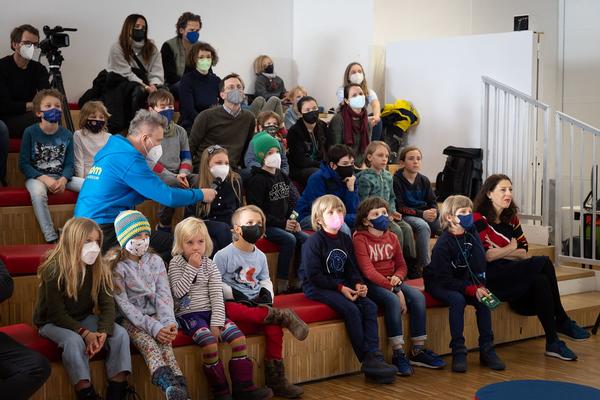 Zoom Kindermuseum: Wiener Kindervorlesung: Ulrike Ruprecht "Forschen zwischen Pinguinen und Gletschern" (3.4.2022) Foto: eSeL.at - Lorenz Seidler Foto: eSeL Lorenz Seidler
