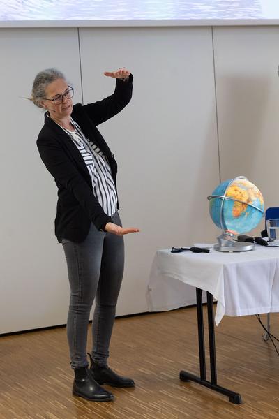 Zoom Kindermuseum: Wiener Kindervorlesung: Ulrike Ruprecht "Forschen zwischen Pinguinen und Gletschern" (3.4.2022) Foto: eSeL.at - Lorenz Seidler Foto: eSeL Lorenz Seidler