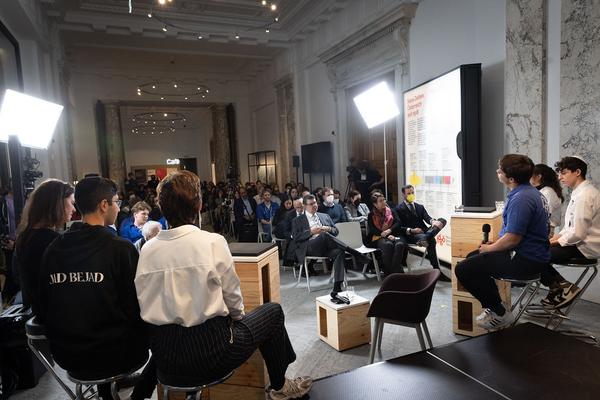 Haus der Geschichte Österreich: Aktionswoche gegen Antisemitismus: Wie gedenken wir morgen? (9.11.2022) Foto: eSeL.at - Lorenz Seidler Foto: eSeL Lorenz Seidler
