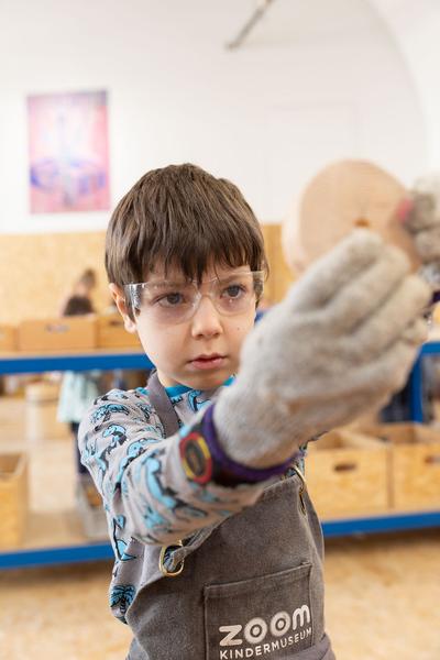 Zoom Kindermuseum: HOLZ. Wiedereröffnung (ab 5.3.2022) Foto: eSeL.at - Lorenz Seidler Foto: eSeL Lorenz Seidler