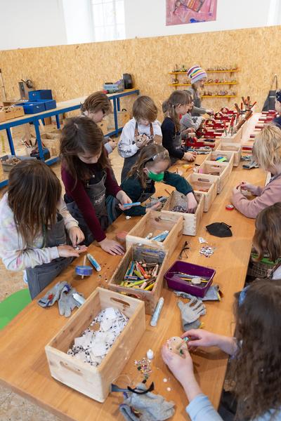 Zoom Kindermuseum: HOLZ. Wiedereröffnung (ab 5.3.2022) Foto: eSeL.at - Lorenz Seidler Foto: eSeL Lorenz Seidler