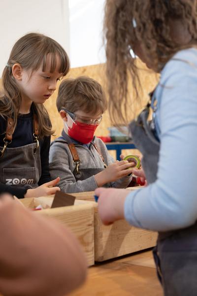 Zoom Kindermuseum: HOLZ. Wiedereröffnung (ab 5.3.2022) Foto: eSeL.at - Lorenz Seidler Foto: eSeL Lorenz Seidler