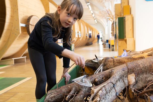 Zoom Kindermuseum: HOLZ. Wiedereröffnung (ab 5.3.2022) Foto: eSeL.at - Lorenz Seidler Foto: eSeL Lorenz Seidler