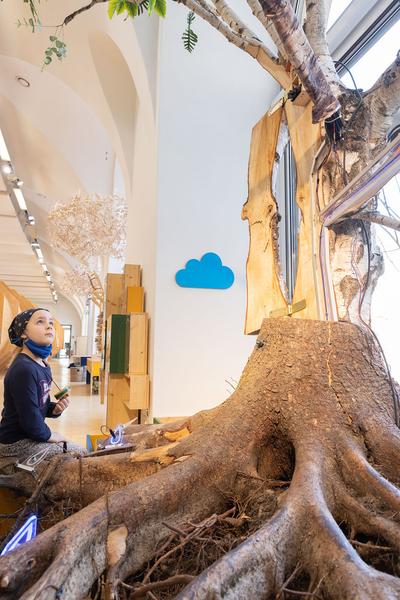 Zoom Kindermuseum: HOLZ. Wiedereröffnung (ab 5.3.2022) Foto: eSeL.at - Lorenz Seidler Foto: eSeL Lorenz Seidler