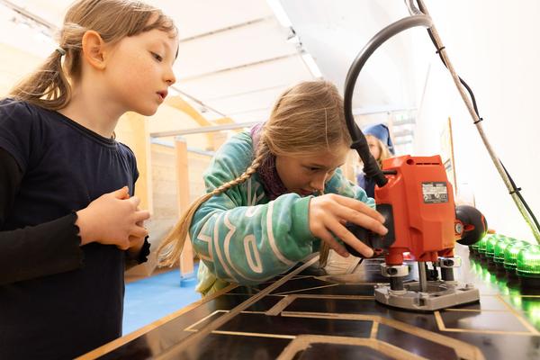 Zoom Kindermuseum: HOLZ. Wiedereröffnung (ab 5.3.2022) Foto: eSeL.at - Lorenz Seidler Foto: eSeL Lorenz Seidler
