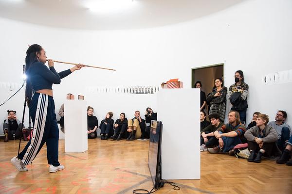das weisse haus: „and so on“ (Eröffnung Vienna Art Week, 24.11.2022 - 4.2.2023) Foto: eSeL.at - Joanna Pianka Foto: Joanna Pianka