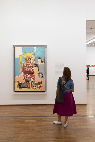 Albertina: Basquiat. Of Symbols and Signs (8.9.2022 - 8.1.2023) Foto: eSeL.at - Lorenz Seidler Foto: eSeL Lorenz Seidler