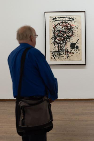 Albertina: Basquiat. Of Symbols and Signs (8.9.2022 - 8.1.2023) Foto: eSeL.at - Lorenz Seidler Foto: eSeL Lorenz Seidler