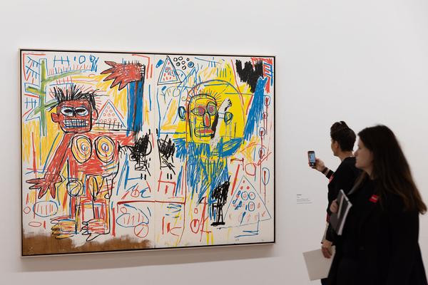 Albertina: Basquiat. Of Symbols and Signs (8.9.2022 - 8.1.2023) Foto: eSeL.at - Lorenz Seidler Foto: eSeL Lorenz Seidler