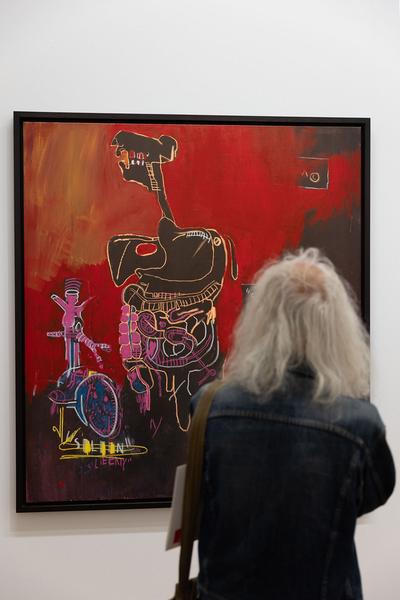 Albertina: Basquiat. Of Symbols and Signs (8.9.2022 - 8.1.2023) Foto: eSeL.at - Lorenz Seidler Foto: eSeL Lorenz Seidler