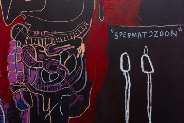Albertina: Basquiat. Of Symbols and Signs (8.9.2022 - 8.1.2023) Foto: eSeL.at - Lorenz Seidler Foto: eSeL Lorenz Seidler