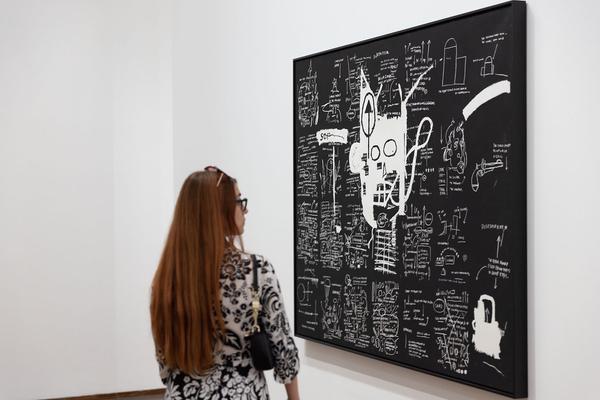 Albertina: Basquiat. Of Symbols and Signs (8.9.2022 - 8.1.2023) Foto: eSeL.at - Lorenz Seidler Foto: eSeL Lorenz Seidler
