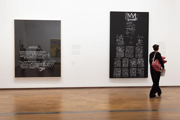 Albertina: Basquiat. Of Symbols and Signs (8.9.2022 - 8.1.2023) Foto: eSeL.at - Lorenz Seidler Foto: eSeL Lorenz Seidler