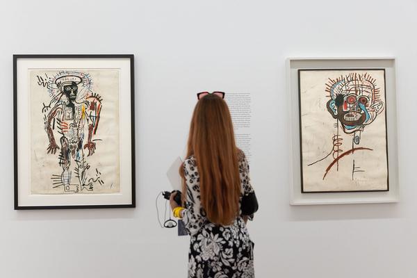 Albertina: Basquiat. Of Symbols and Signs (8.9.2022 - 8.1.2023) Foto: eSeL.at - Lorenz Seidler Foto: eSeL Lorenz Seidler